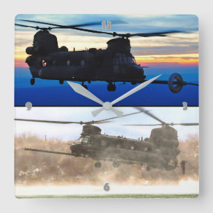 HORLOGE CARRÉE MH-47G CHINOOK