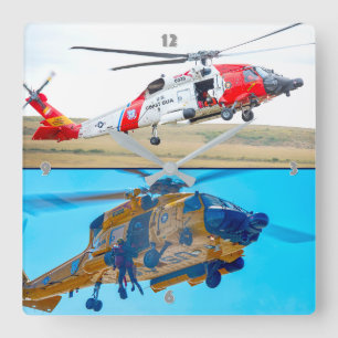 HORLOGE CARRÉE MH-60T JAYHAWK