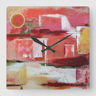 Horloge Carrée Midnight Moon Wall Clock