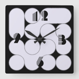 Horloge Carrée Modern