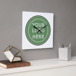 Horloge Carrée moderne, minimaliste et élégant