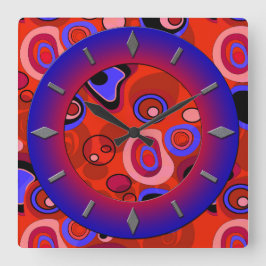 Horloge Carrée Moderne wall clock design .