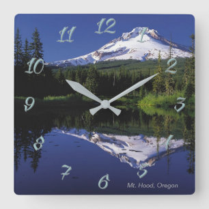 Horloge Carrée Mont Hood, Oregon