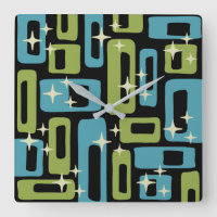 Motif Abstrait moderne du milieu du siècle