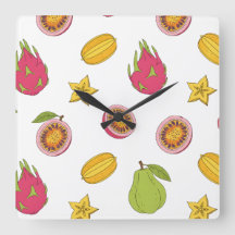 Motif de fruits exotiques - Mélange Paradis Tropic
