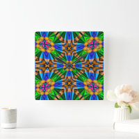 Motif Fleurs Abstraites uniques