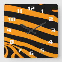 Motif Rayures De Peau De Tigre