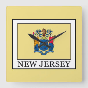 Horloge Carrée New Jersey