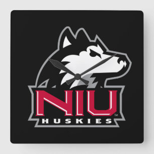 Horloge Carrée NIU Huskies