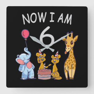 Horloge Carrée Now I