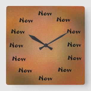 Horloge Carrée Now Inspiring Design Wall Clocks