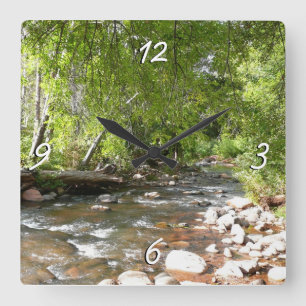 Horloge Carrée Oak Creek II à Sedona Arizona Photographie nature