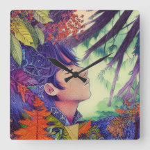 Oeuvre d'Anime Forêt mâle - Japon Style manga