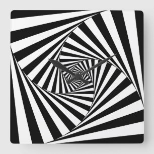 Horloge Carrée OP - art #4 chez Emporio Moffa