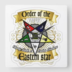 Horloge Carrée Ordre de l'Etoile de l'Est