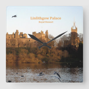 Horloge Carrée Palais Linlithgow d'Ecosse Royal Stuart Stewart