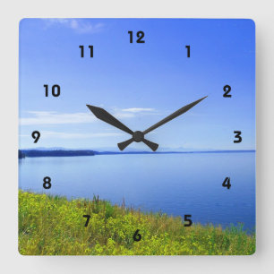 Horloge Carrée Parc national du Grand Teton. Photographie du pay