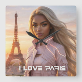 HORLOGE CARRÉE PARIS - FRANCE