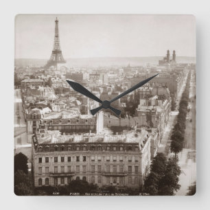 Horloge Carrée Paris : Vue aérienne, 1900
