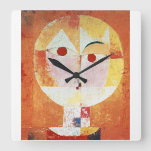 Horloge Carrée Paul Klee , Senecio