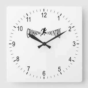 Horloge Carrée Pays de passage