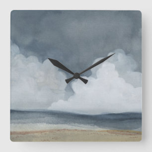 Horloge Carrée Paysage de nuage