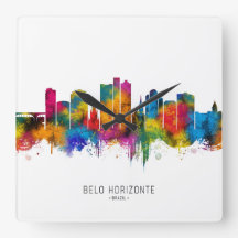 Paysage urbain de Belo Horizonte, Brésil