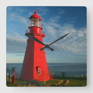 Horloge Carrée Phare de Martre de La   Matane sur le Gaspé