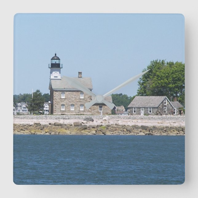 Horloge Carrée Phare de Sheffield Island, Connecticut (Recto)