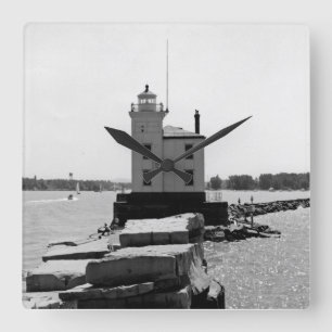 Horloge Carrée Phare du lac Érié