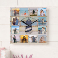 Phare nautique Bois Vintage 12-photo Collage