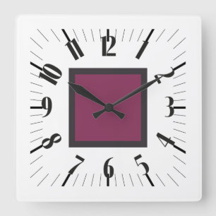 Horloge Carrée PIXELAT PREMIÈRE SÉRIE LEX par masanser