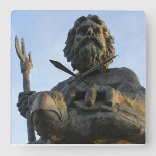 Horloge Carrée Plage de King Neptune Virginia