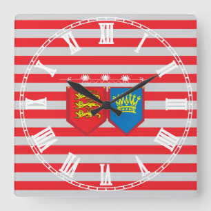 Horloge Carrée Plantagenets