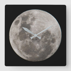 Horloge Carrée Pleine lune   Johannesburg Afrique du Sud
