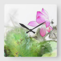 POND LOTUS l Peinture à pinceau chinoise