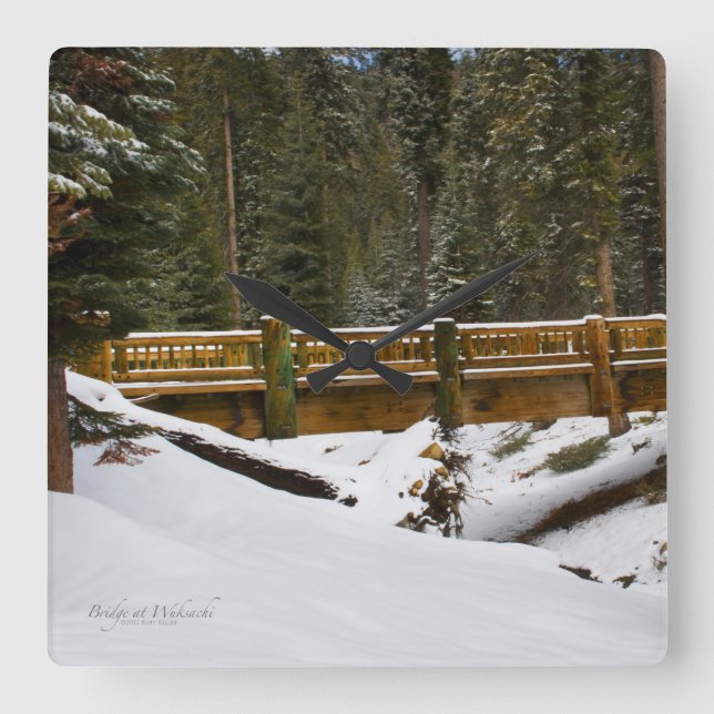 Horloge Carrée Pont à Wuksachi (Recto)