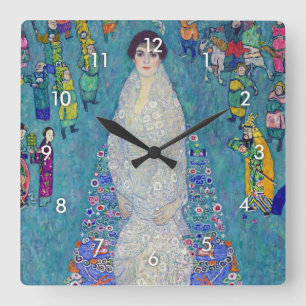Horloge Carrée Portrait d'Elisabeth Lederer, Gustav Klimt