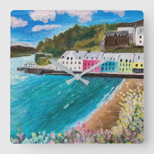 Horloge Carrée Portree Isle of Skye Scotland  