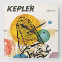 Poster du télescope spatial Kepler.