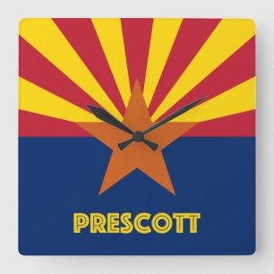 Horloge Carrée Prescott Arizona
