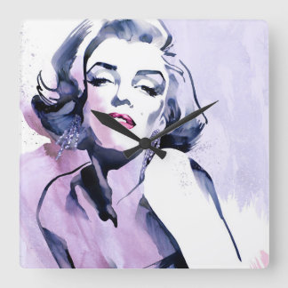 Horloge Carrée Pretty