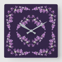 Purple Dendrobium Orchidées Motif