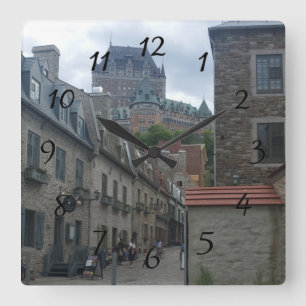 Horloge Carrée Quartier historique de la ville de Québec