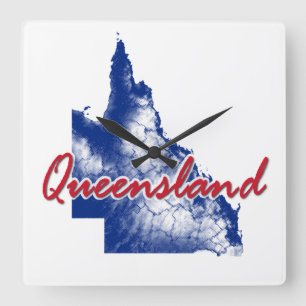 Horloge Carrée Queensland