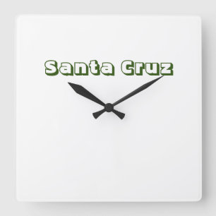 Horloge Carrée Reloj Père Noël Cruz