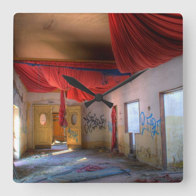 Horloge Carrée Restes De Sofiensäle (Recto)