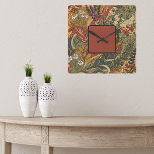 Horloge Carrée Rhapsodie Boho