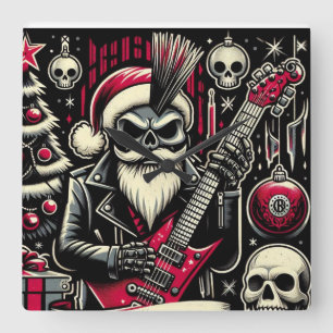 Horloge Carrée Rocker père xmas