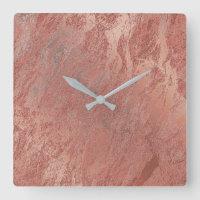 Rose de cuivre or corail métallique marbre minimal